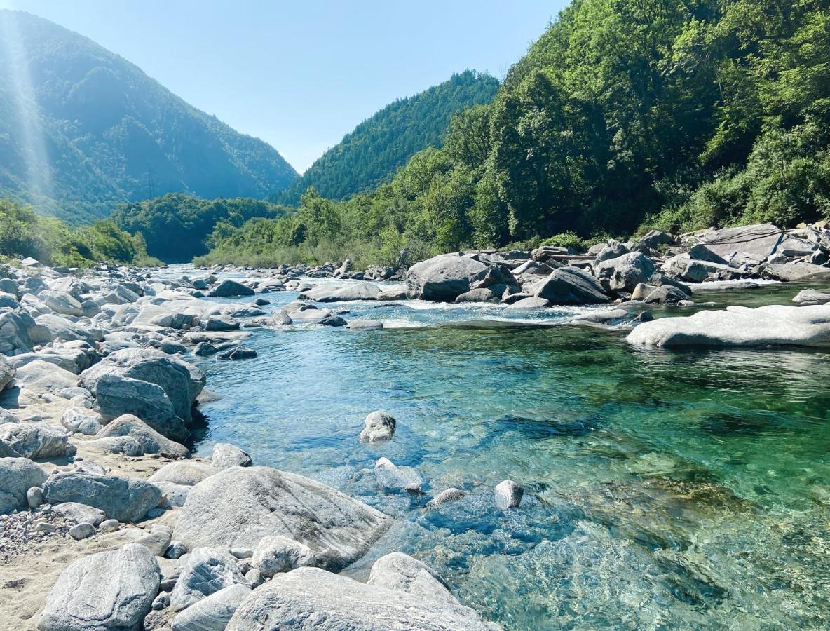 Camping Piccolo Paradiso Avegno Buitenkant foto
